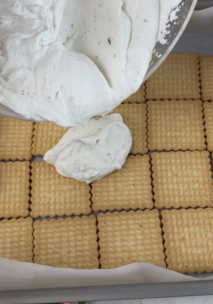 Grundlage für das Kekseis vorbereiten