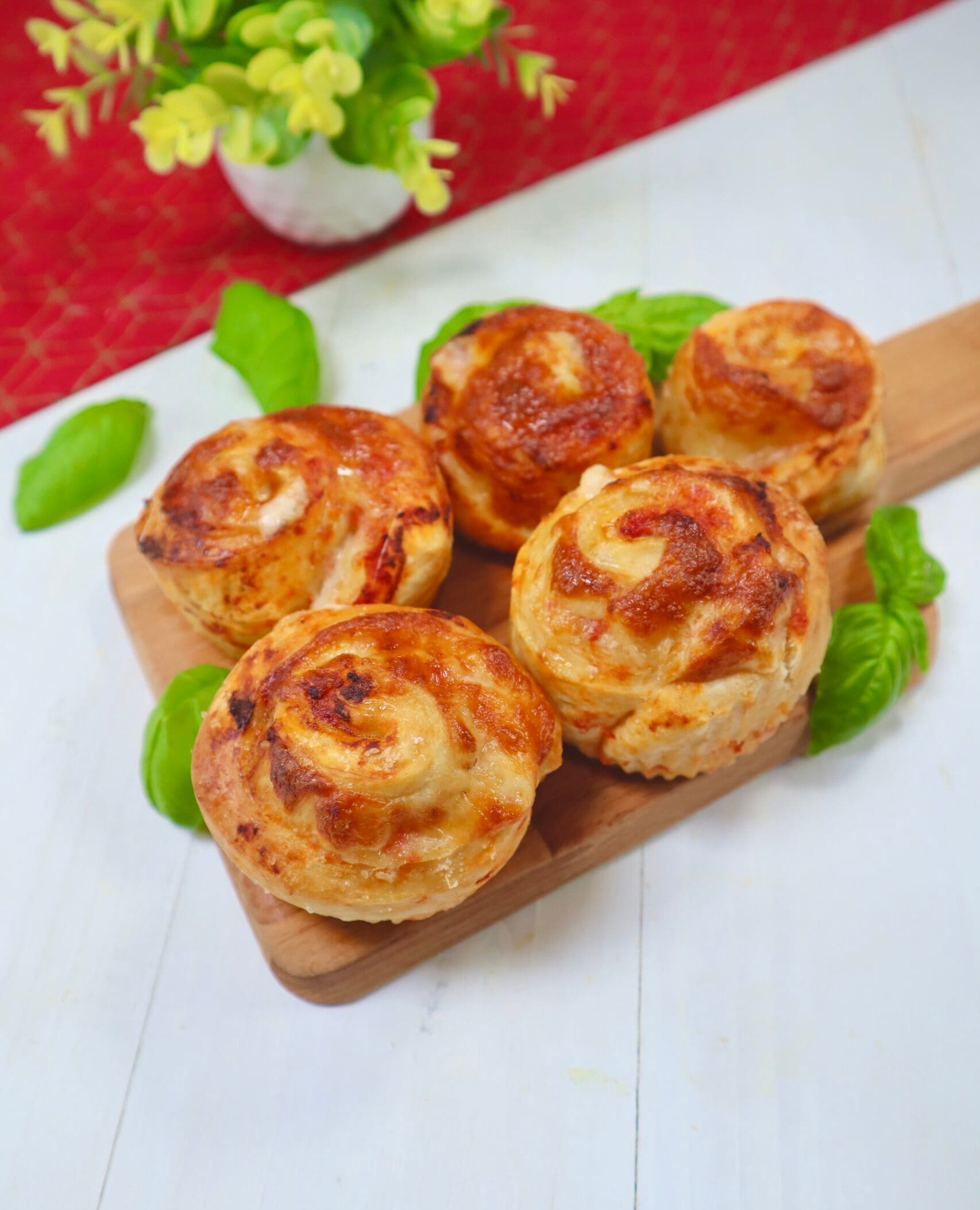 Pizzamuffins in der Heißluftfritteuse