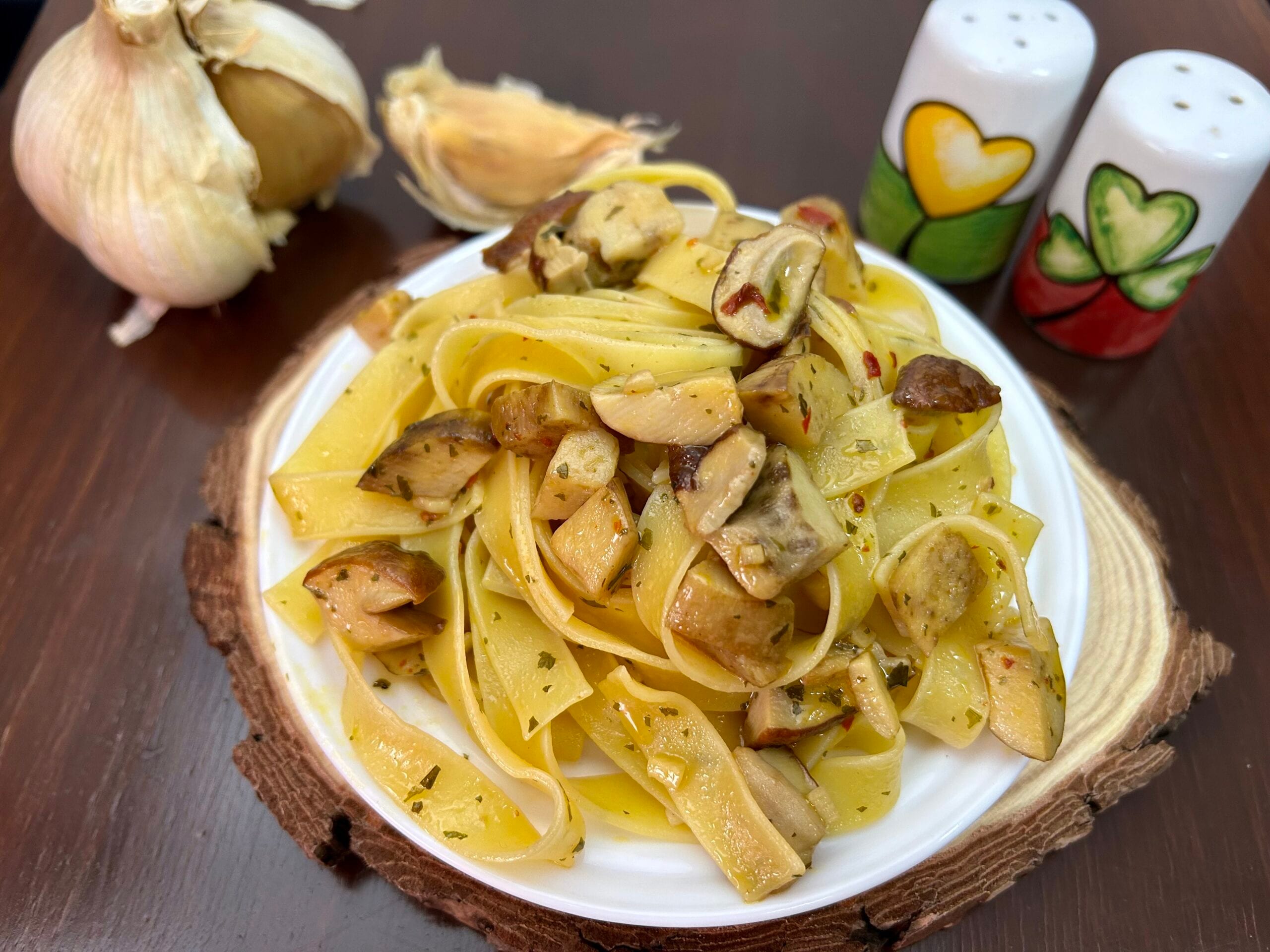 Tagliatelle mit Steinpilzen