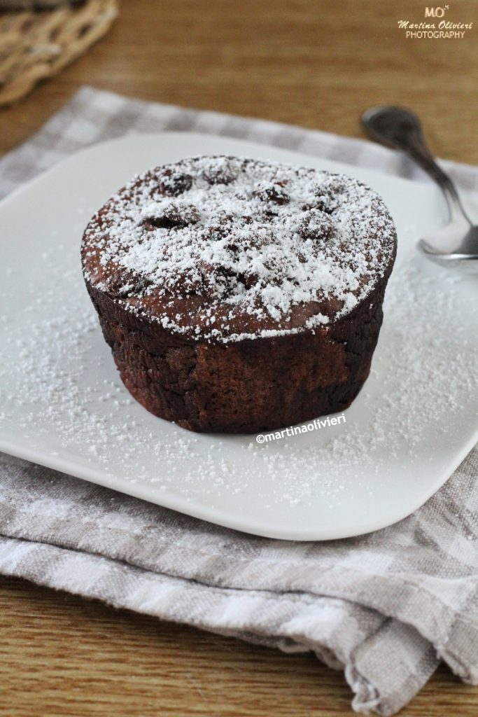 Joghurt und Schokoladenkuchen
