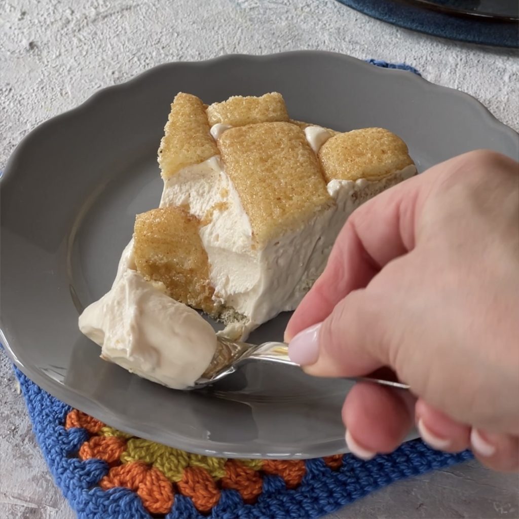 Kalter Kuchen mit Paradiescreme