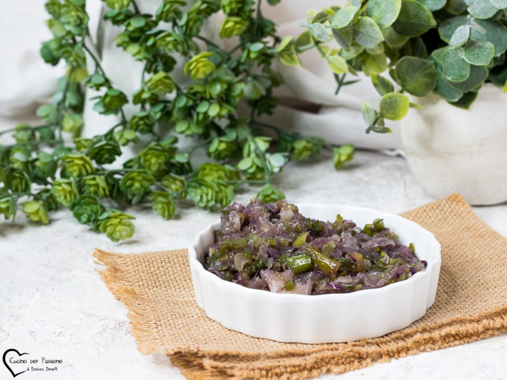 Karamellisierte Tropea-Zwiebel