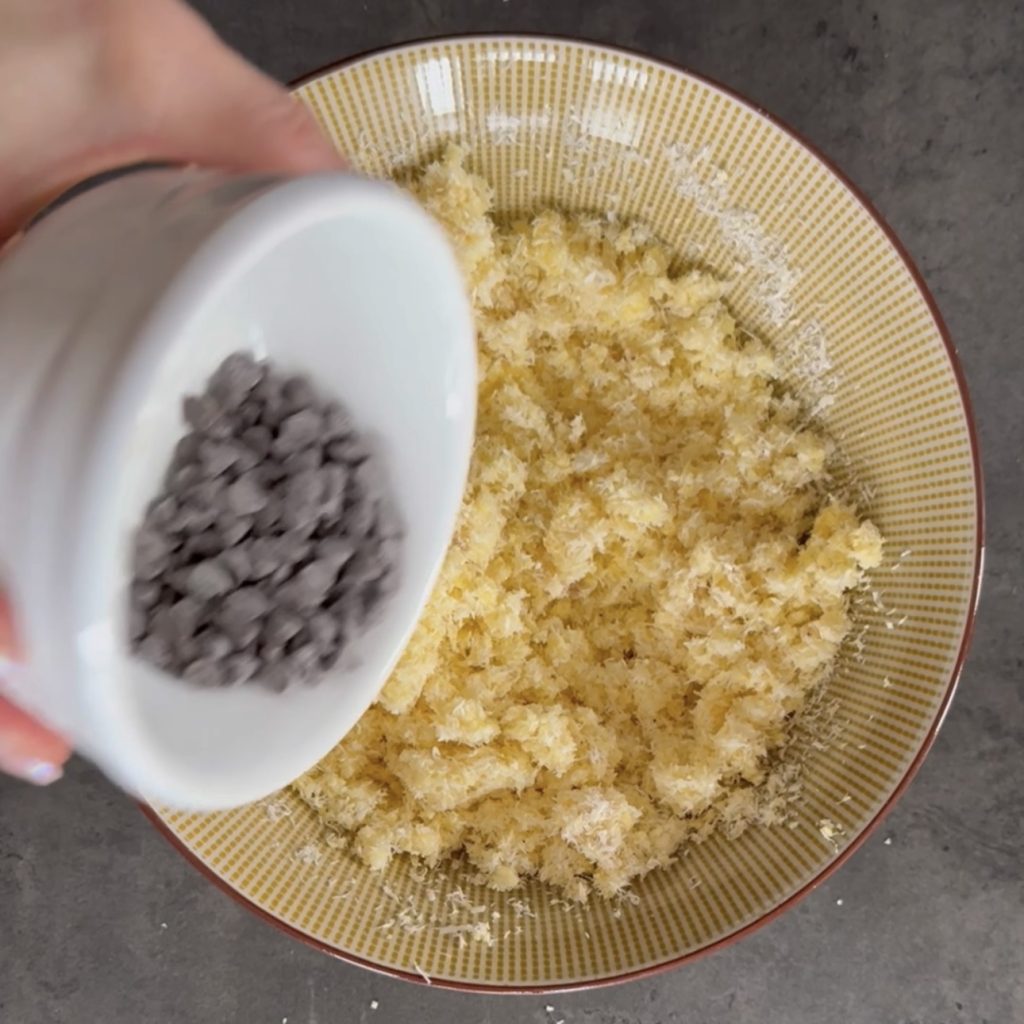 Kokos- und Schokoladenhäppchen