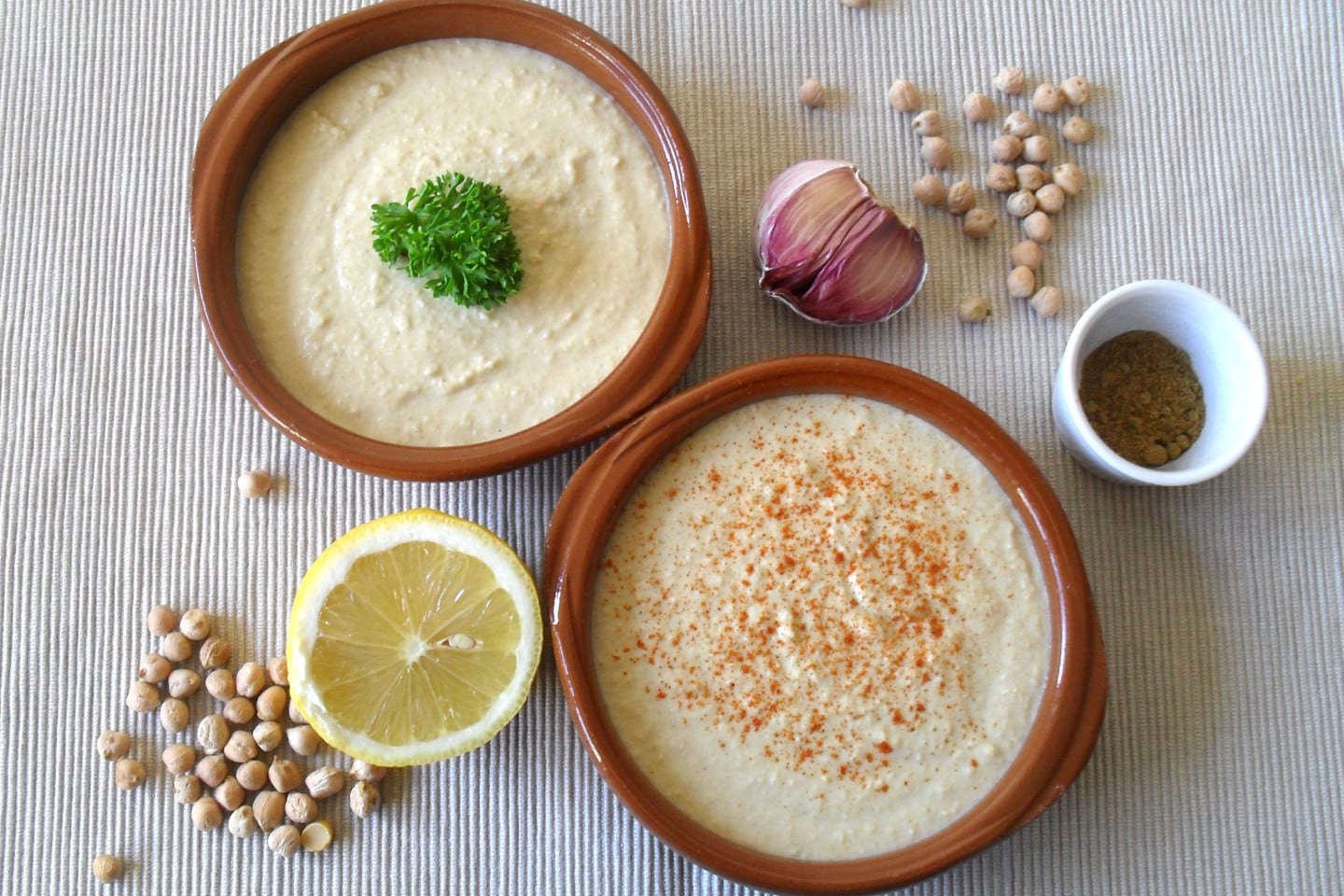 Leichter Kichererbsen-Hummus
