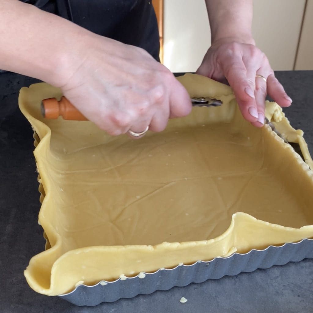 Marmeladen- und Ricotta-Torte