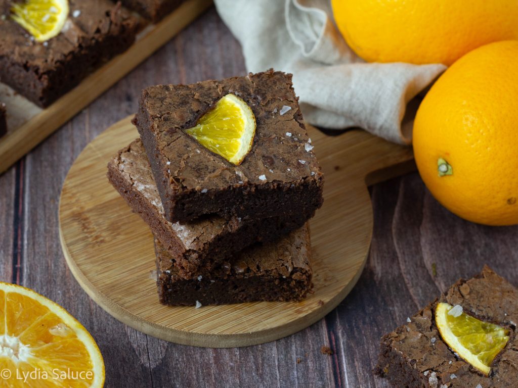 Orangen-Brownies