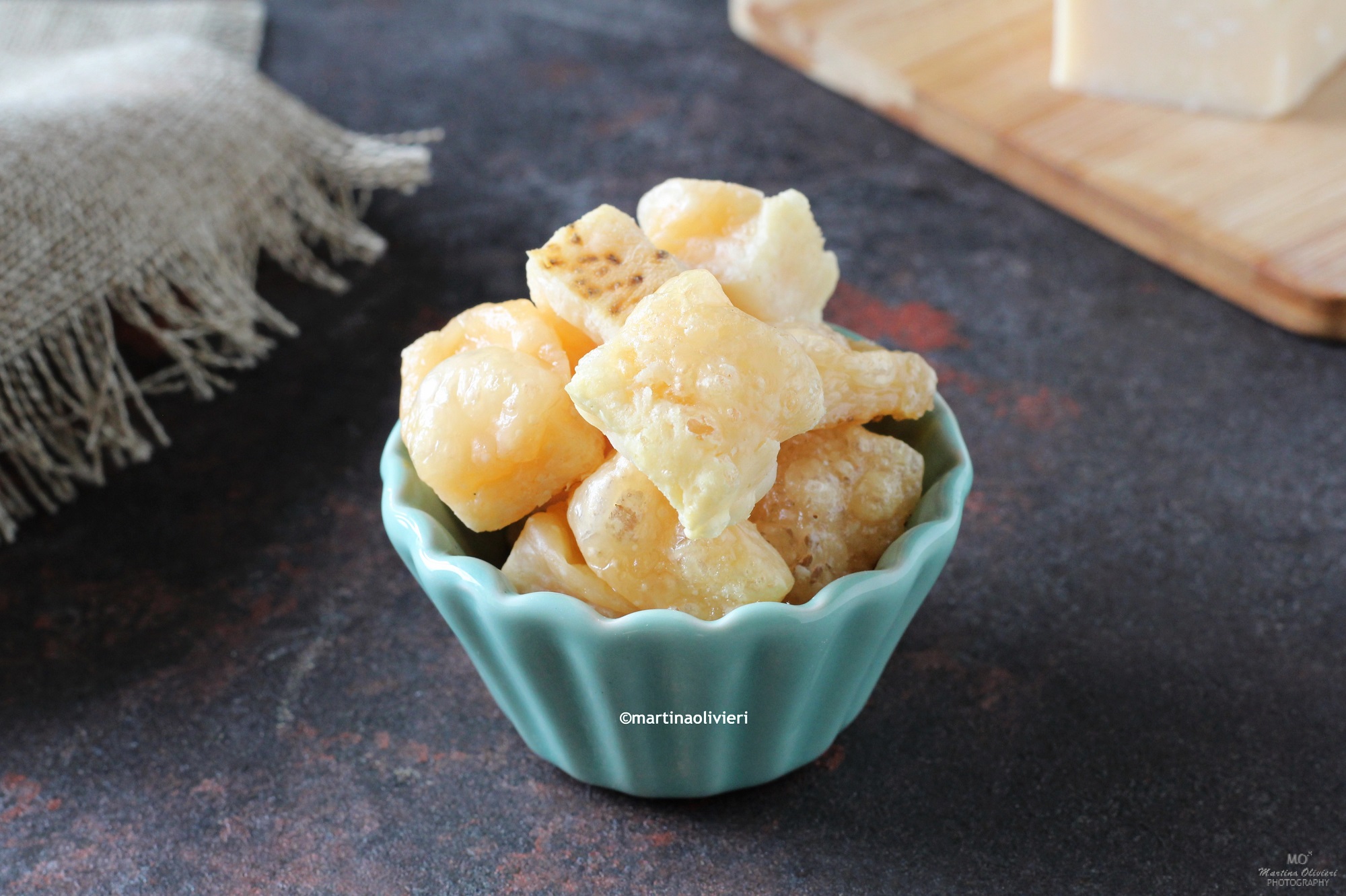 Parmesankruste-Chips