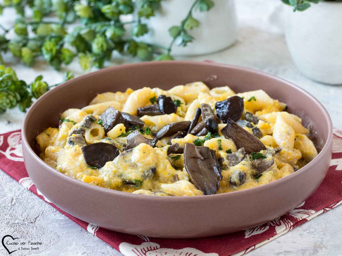 PASTA MIT KÜRBIS UND RICOTTA