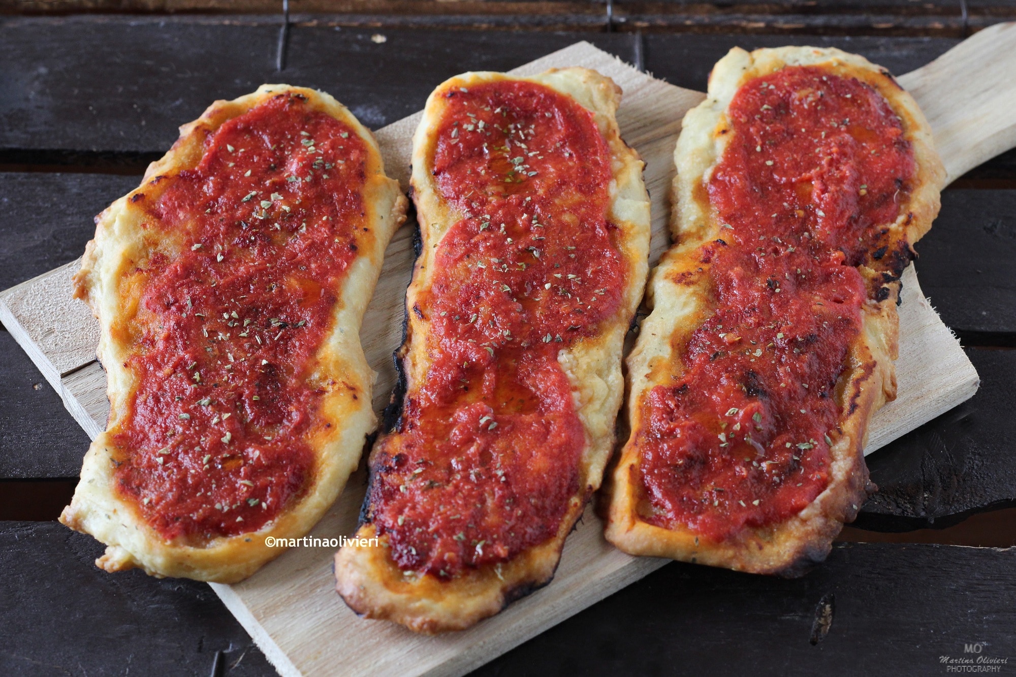 Pizzazungen ohne Hefe