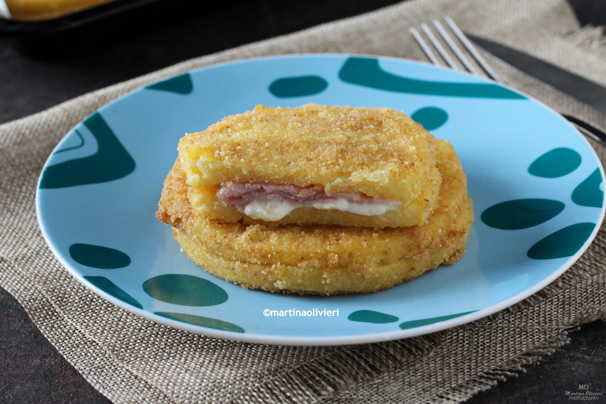 Polenta-Cordon-Bleu
