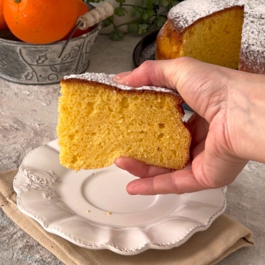 Ricotta-Orangen-Kuchen in der Luftfritteuse 1