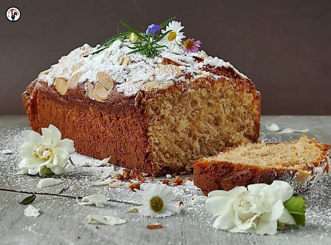 Ricotta-Pflaumenkuchen mit Zimt, Ingwer und Mandeln