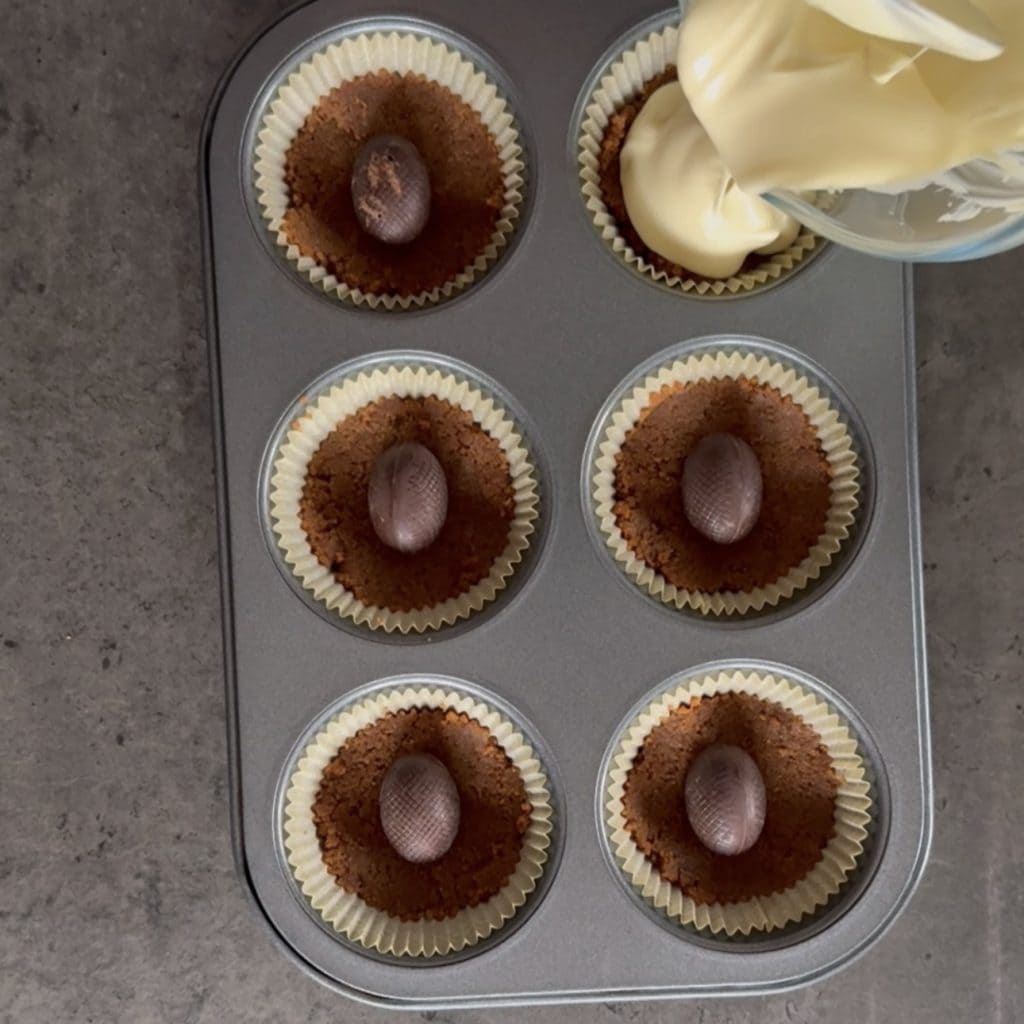 Schnelle Schokoladenplätzchen für Ostern