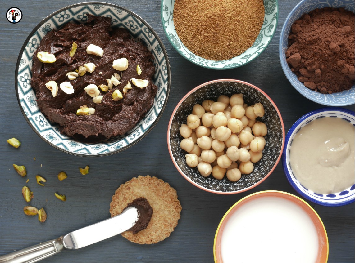 Schokoladen-Kichererbsen-Hummus – Leckeres veganes Rezept