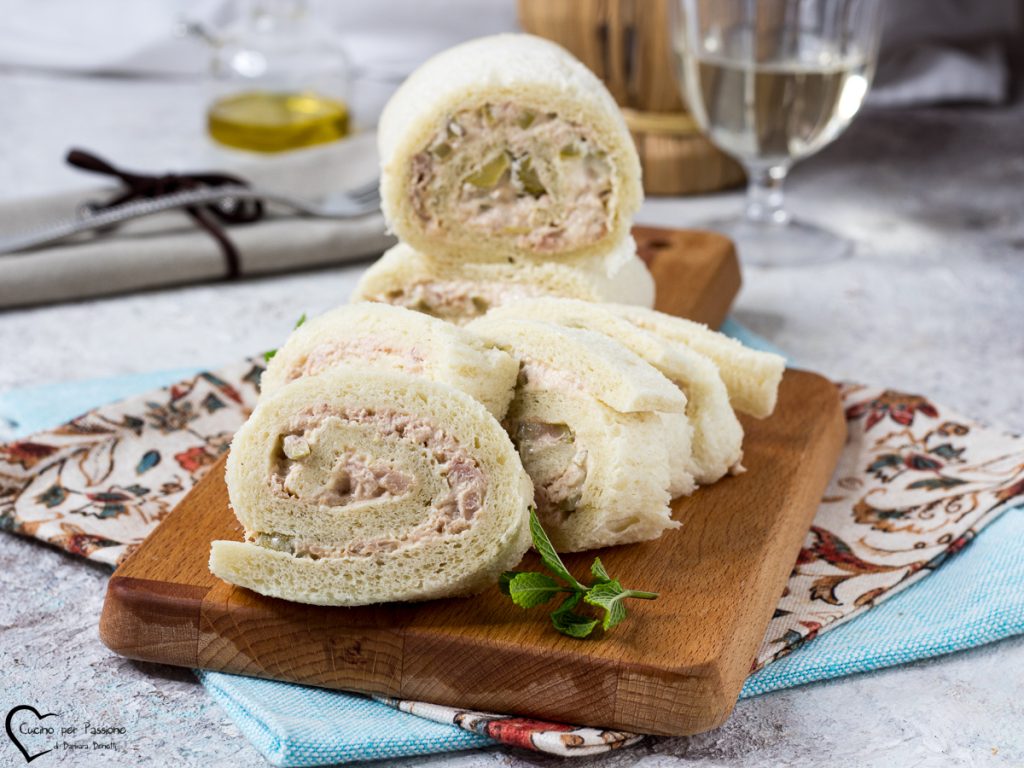 Thunfisch und Mayonnaise Sandwiches