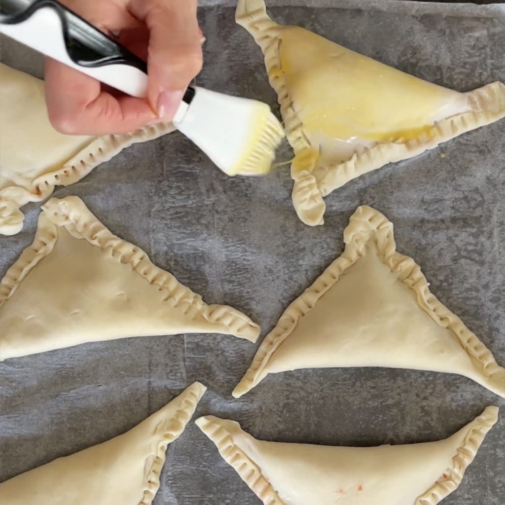 Tomatenblätterteigränder