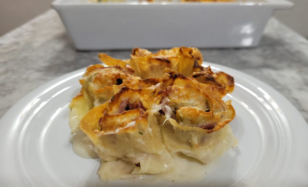 Lasagnerosen im Heißluftfritteuse