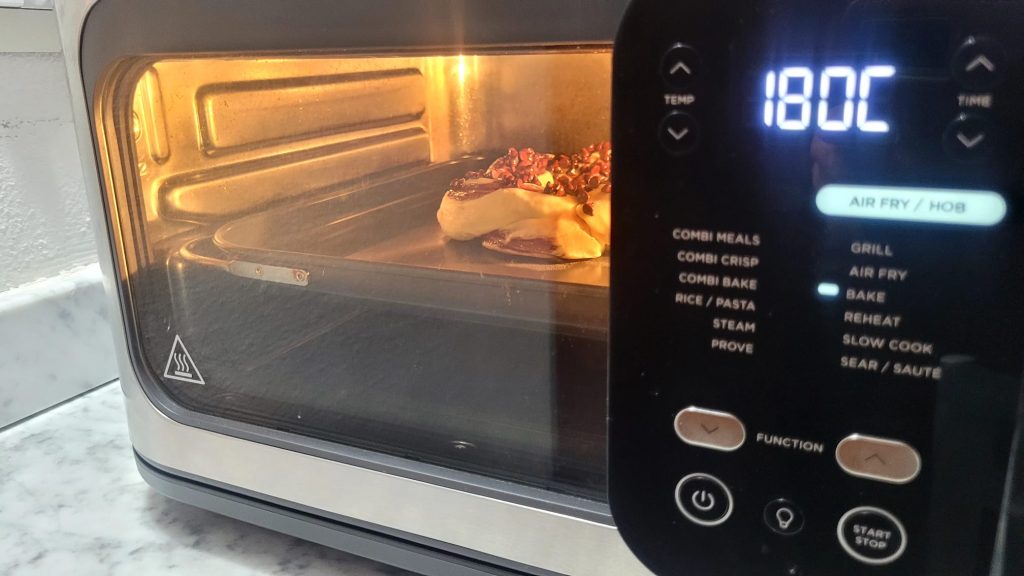 Blätterteigkranz mit Nutella in der Heißluftfritteuse