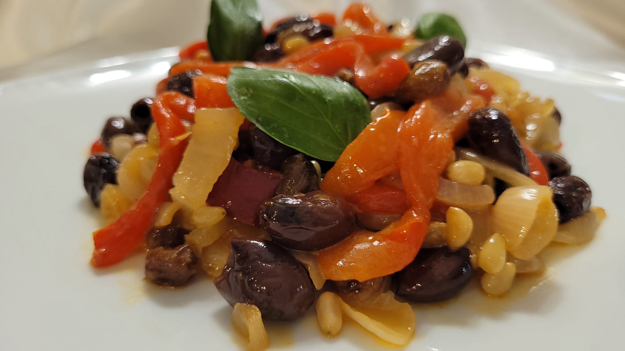 Paprika in Süß-Sauer in der Heißluftfritteuse