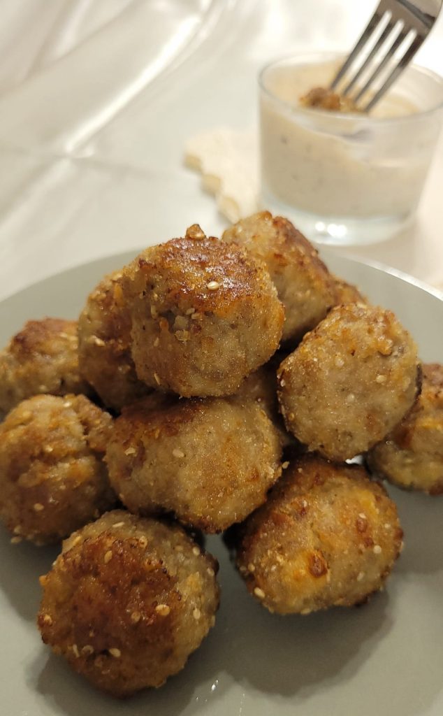 Frikadellen in der Heißluftfritteuse