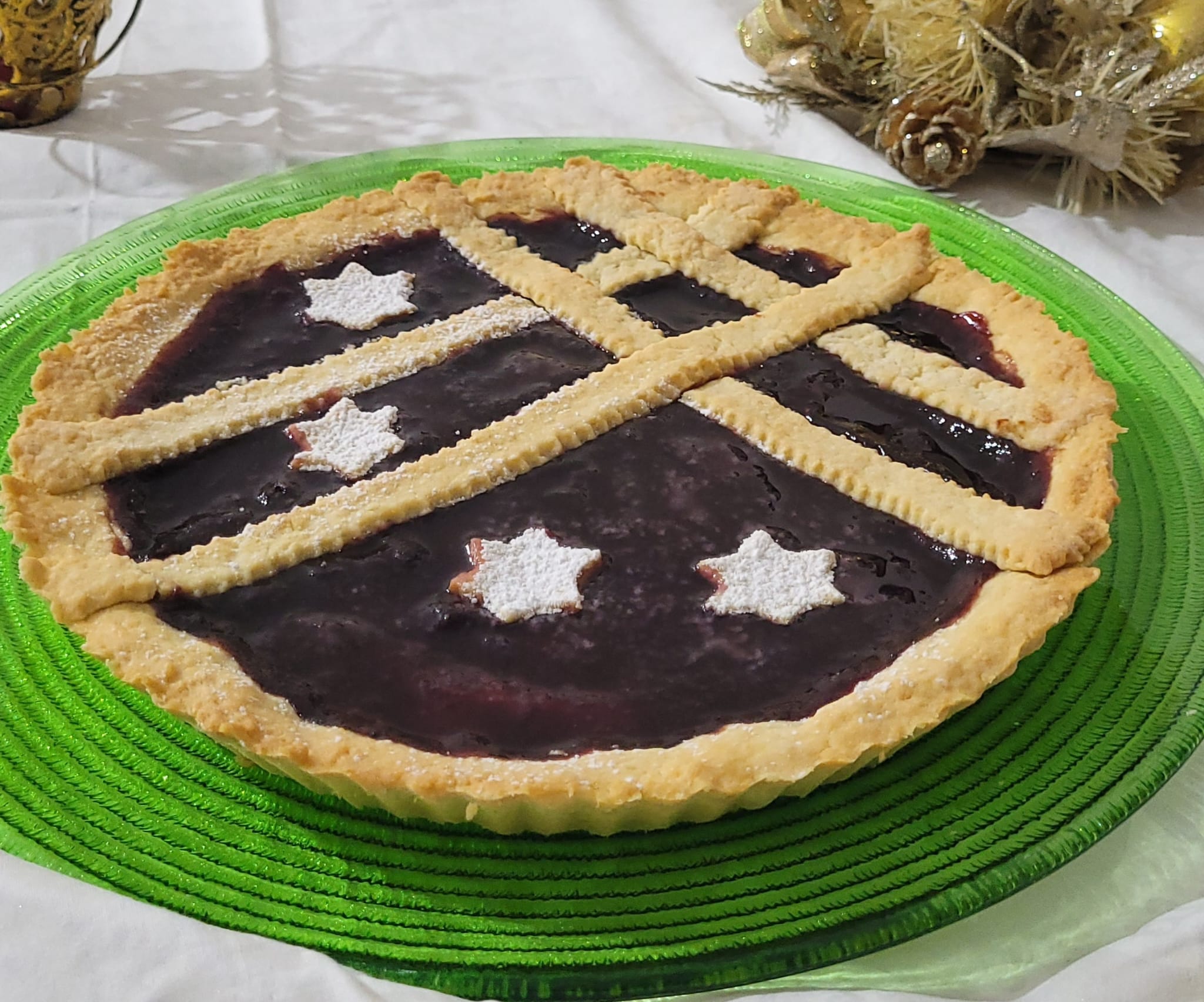 Marmeladenkuchen in der Heißluftfritteuse