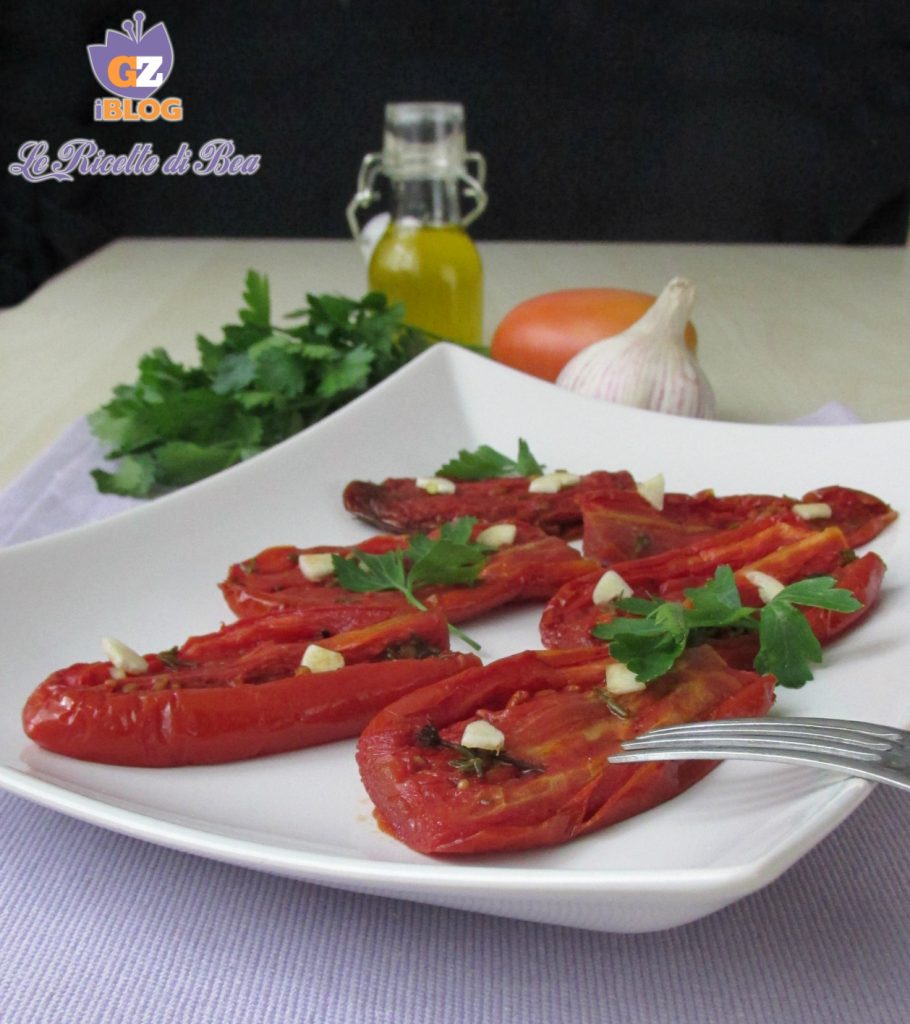 Würzige gegrillte Tomaten