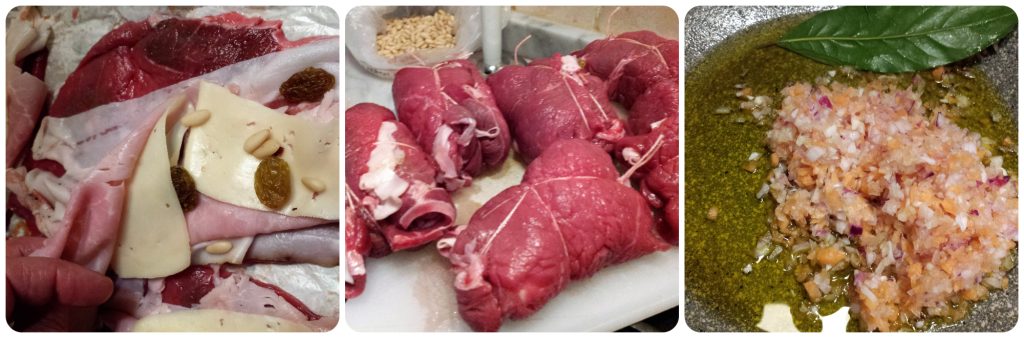 Fleischrouladen mit Wurstsauce