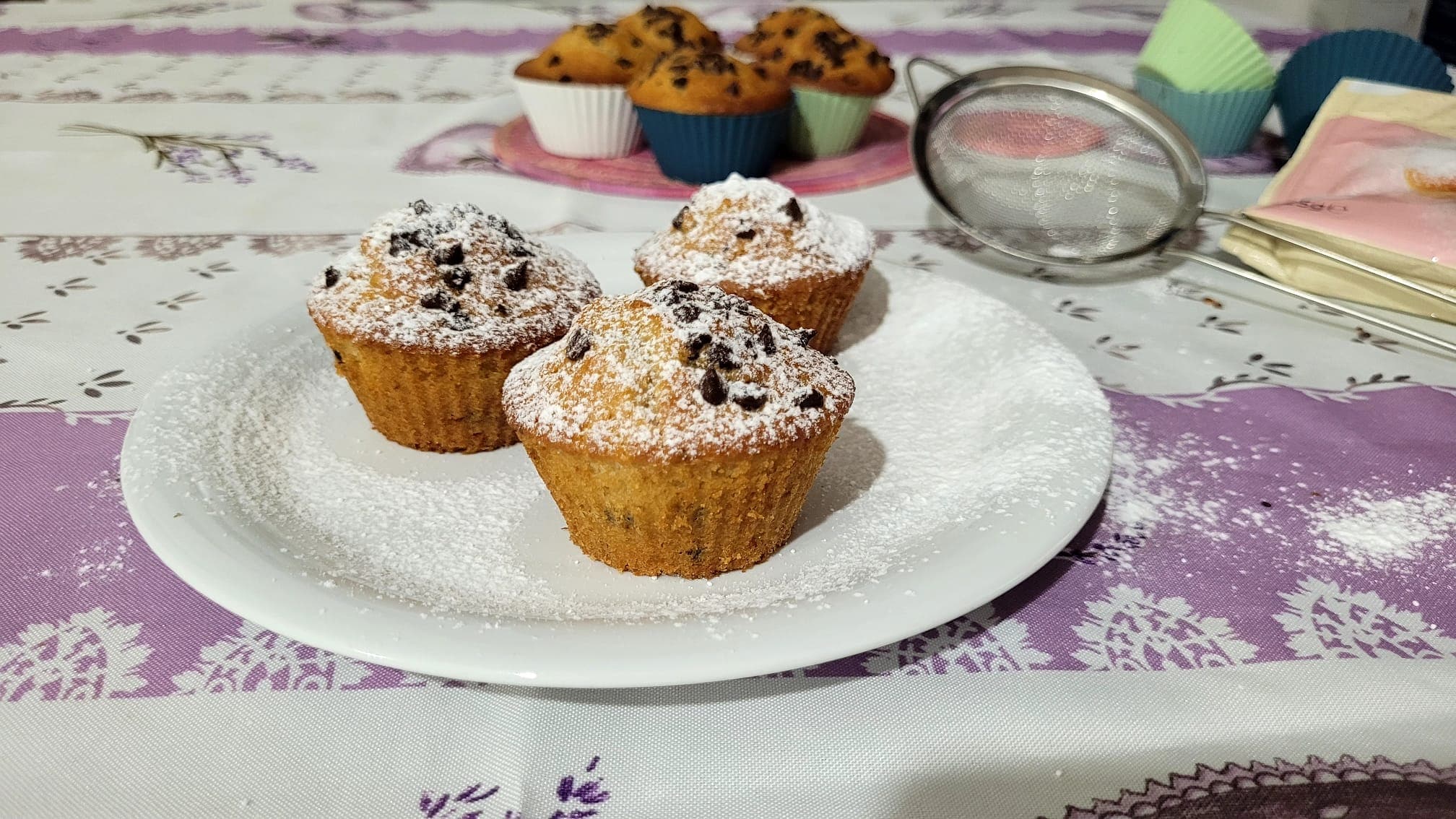 Joghurt-Muffins mit Schokoladenstückchen