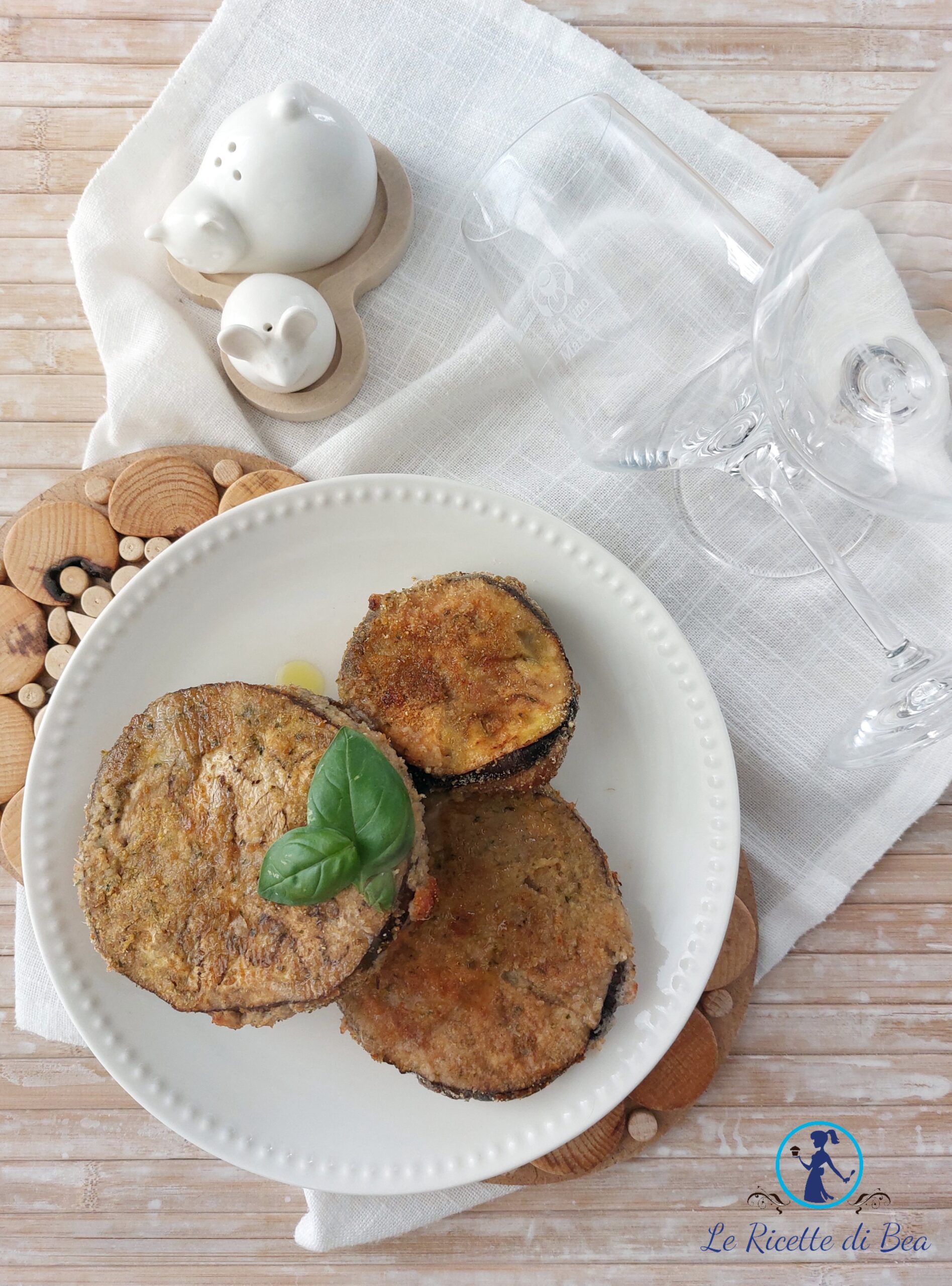 Auberginenschnitzel aus dem Ofen