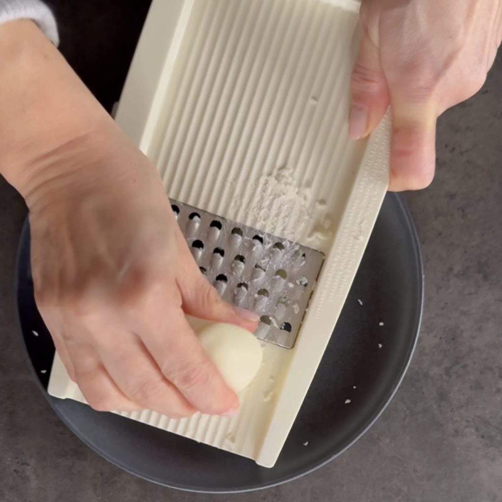 Blätterteig mit Kartoffelscheiben