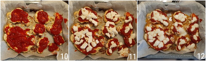 blumenkohl à la pizza schnelles rezept blumenkohl aus dem backofen in scheiben lecker ohne zu kochen der maiskorn 4 mozzarella hinzufügen