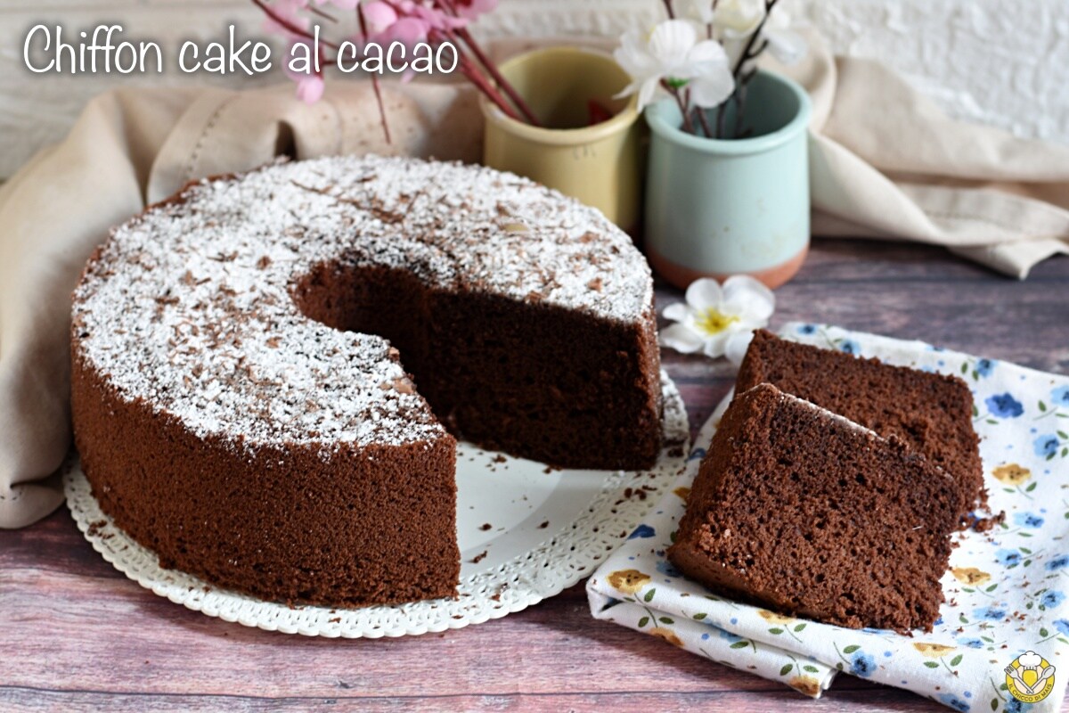 Schokoladen-Chiffon-Kuchen