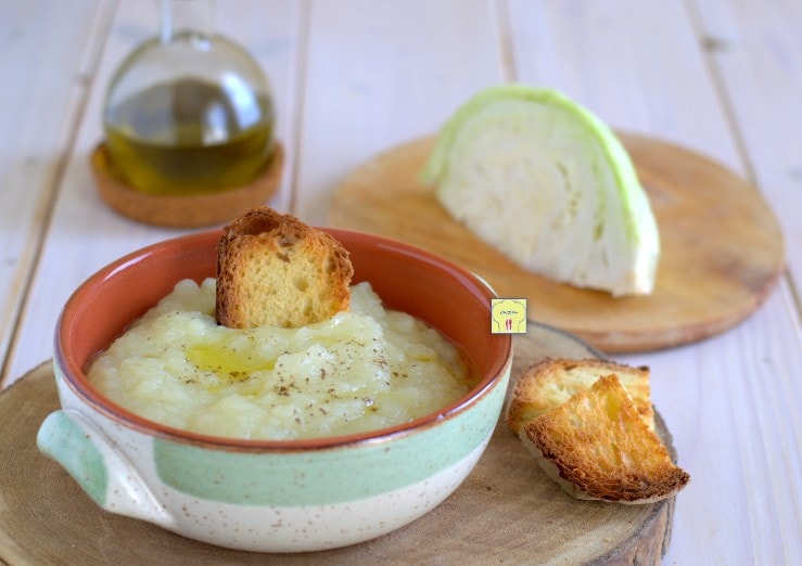 Cremesuppe aus Weißkohl