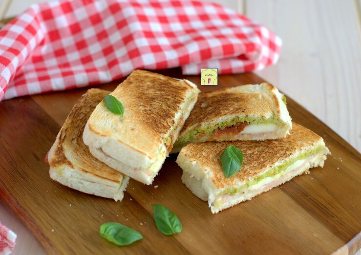 Croque Monsieur auf mediterrane Art