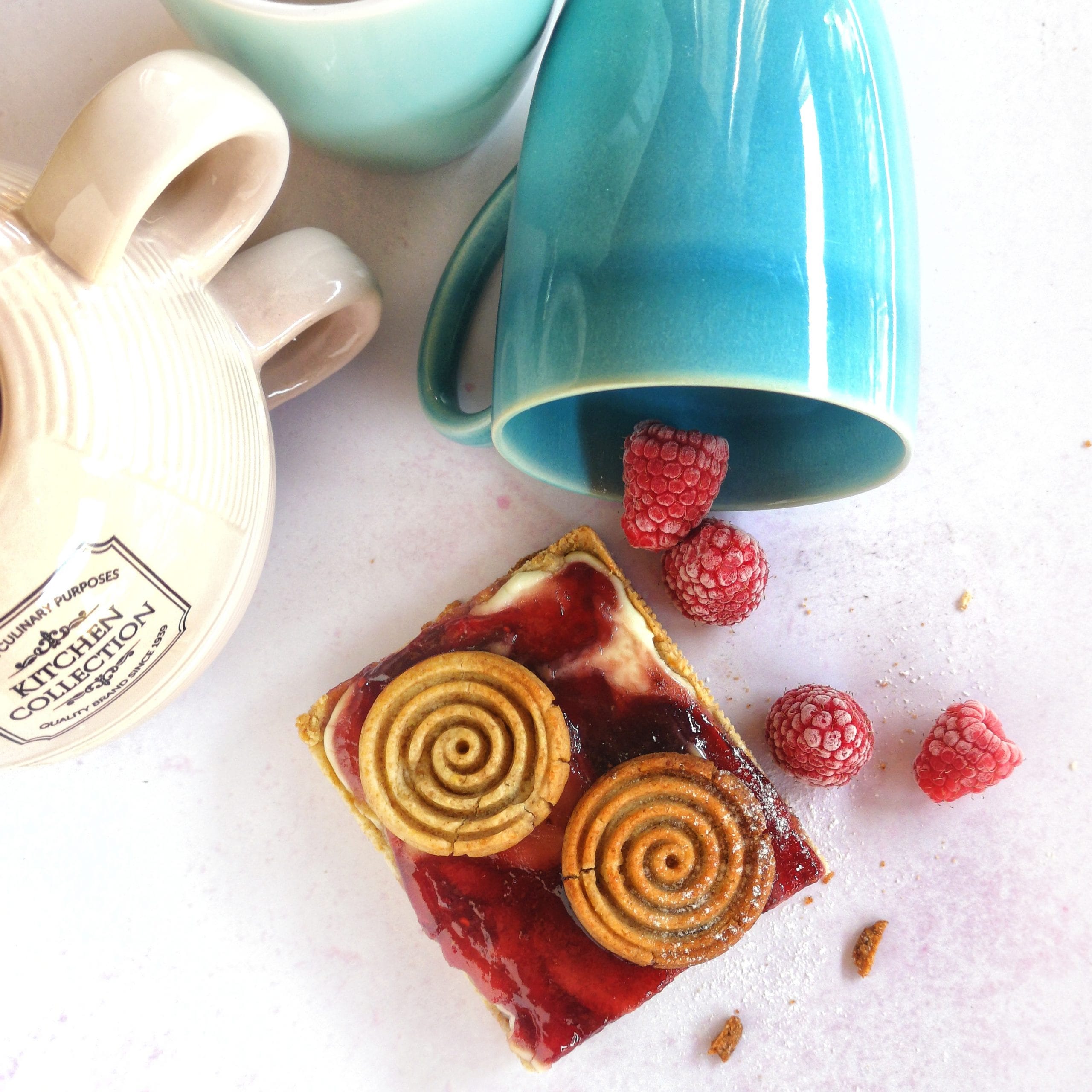 Mürbeteigkuchen mit Dinkelmehl