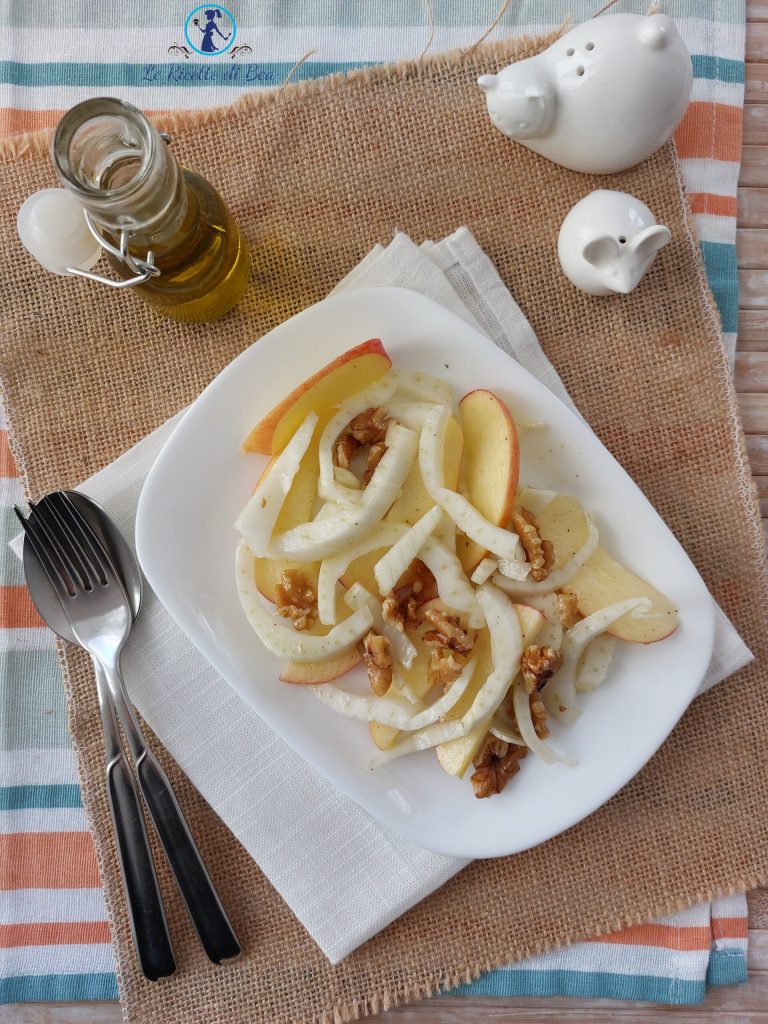Fenchelsalat mit Walnüssen