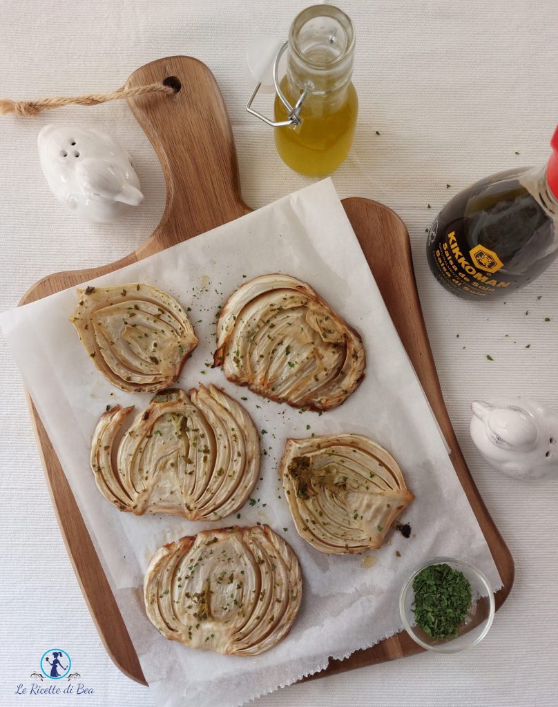 Fenchel mit Sojasauce