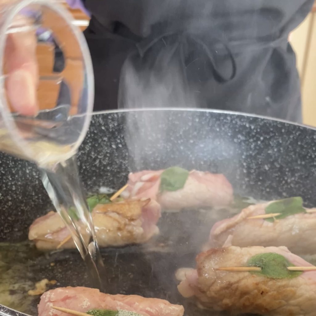 Fleischröllchen mit Speck