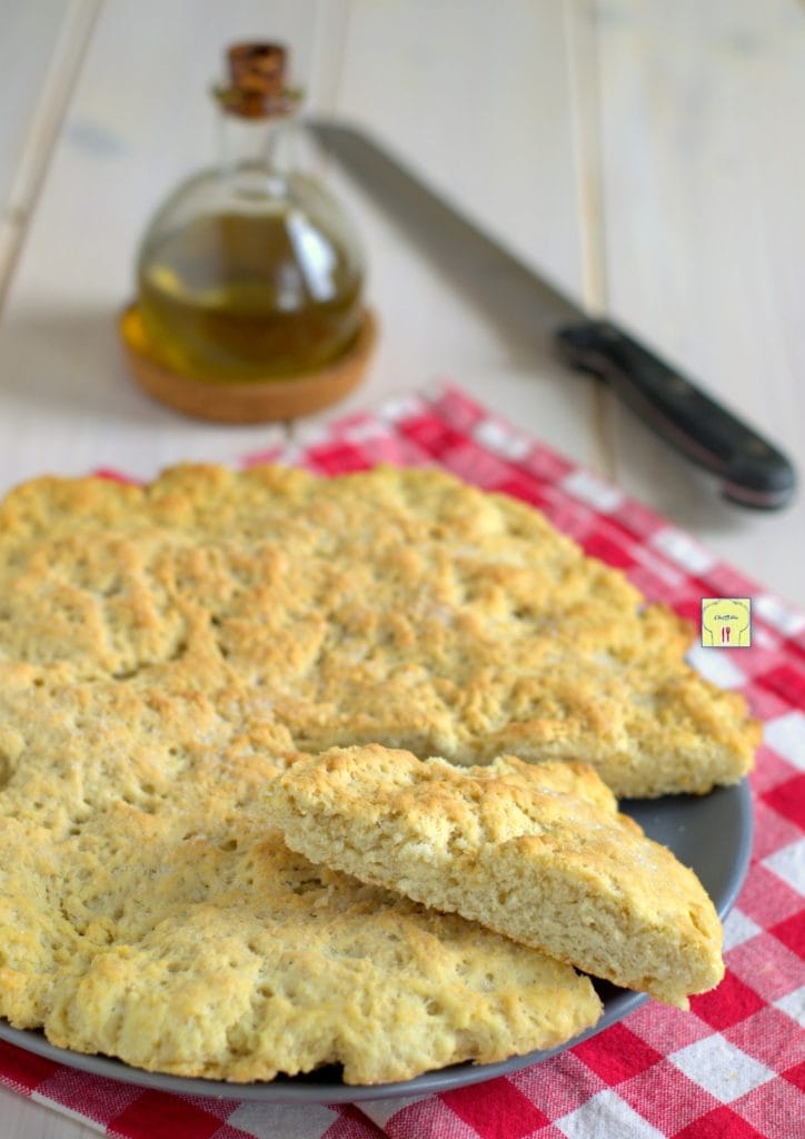 focaccia mit Öl mit sofortiger Gärung gp