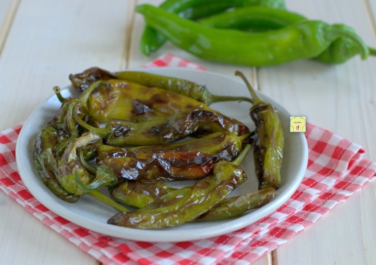 Friggitelli in der Heißluftfritteuse