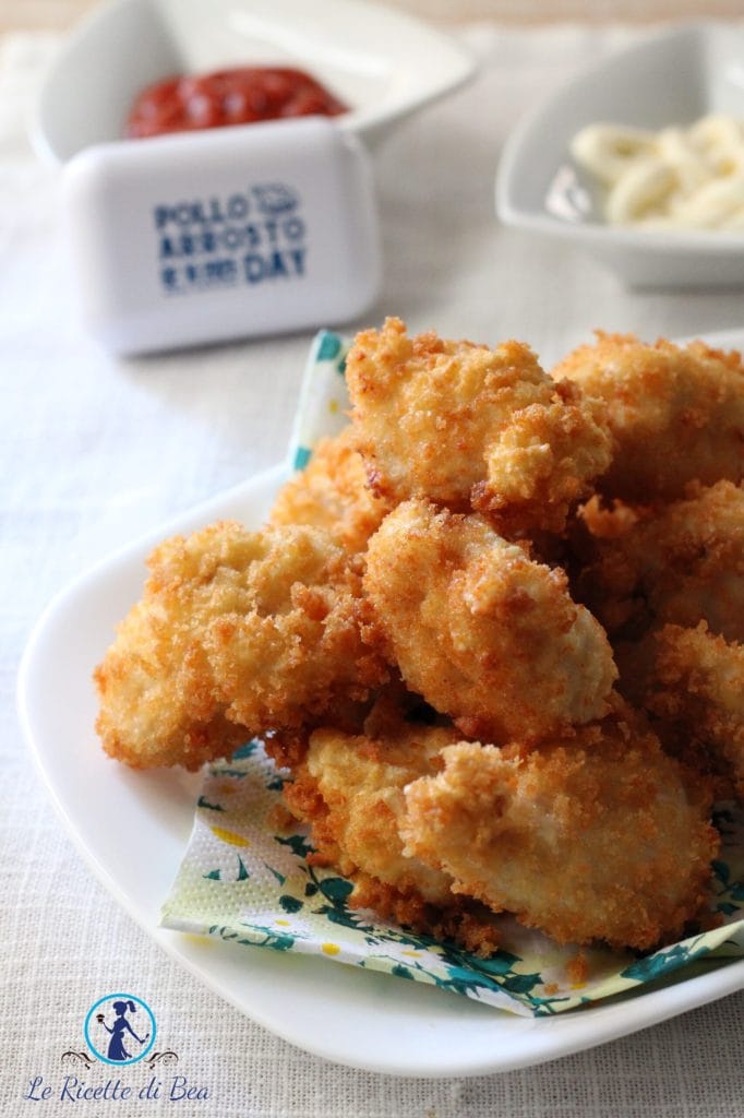 frittiertes Hähnchen mit Panko