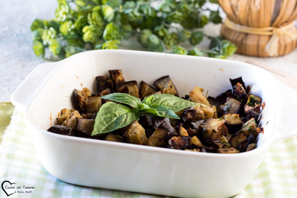 funghi-artige Auberginen in der Luftfritteuse