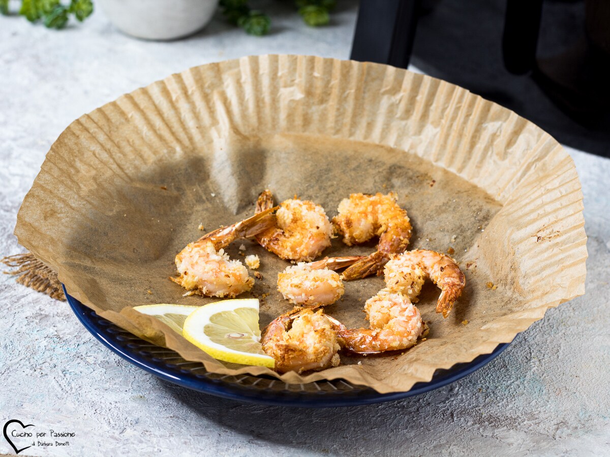 GARNELEN IN DER LUFTFRITTEUSE