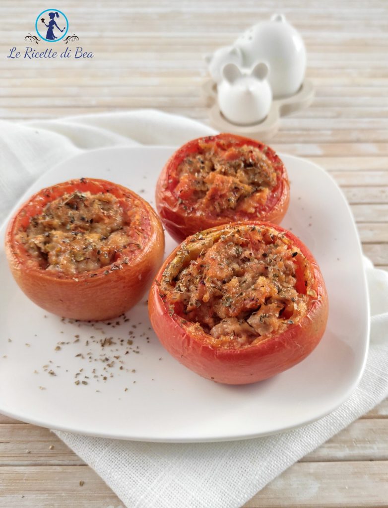 gefüllte Tomaten mit Thunfisch