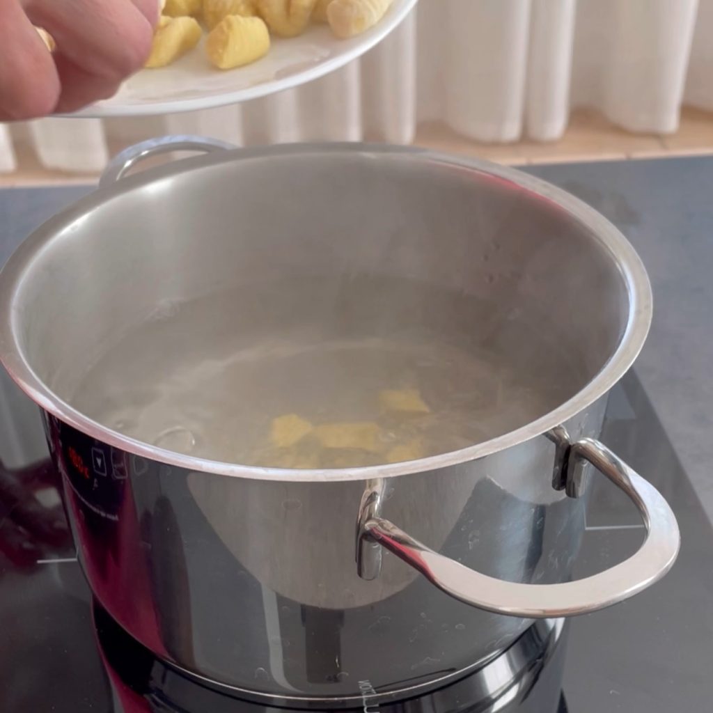 gnocchi mit kartoffelflocken