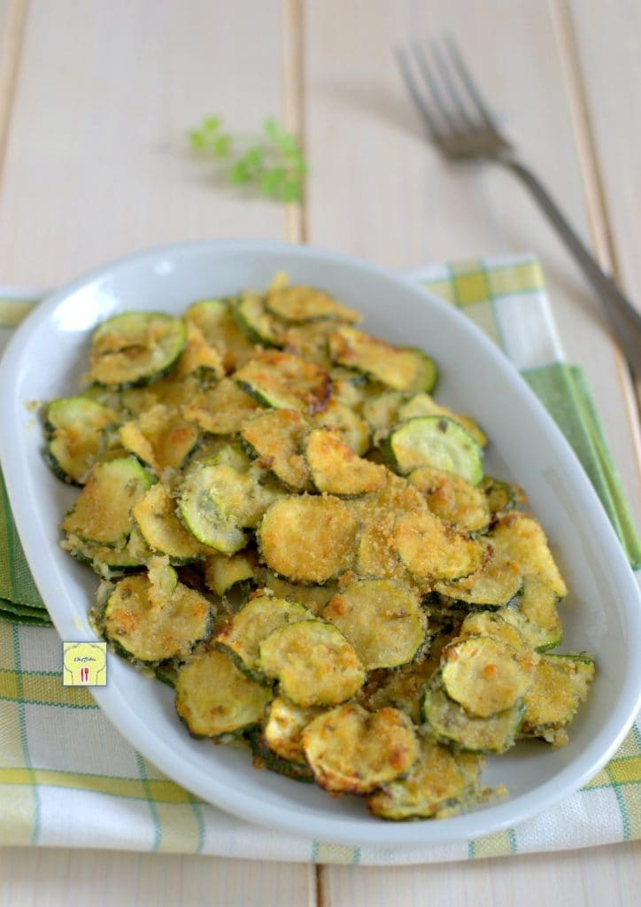 gratinierte Zucchini in der Heißluftfritteuse gp