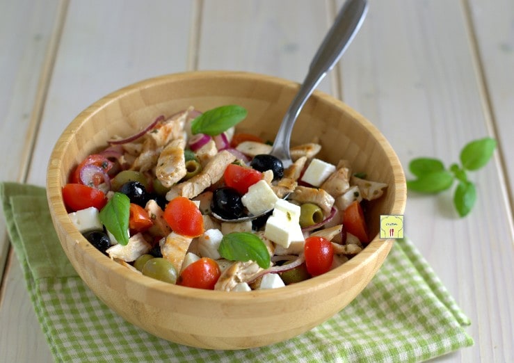 Griechischer Hühnersalat