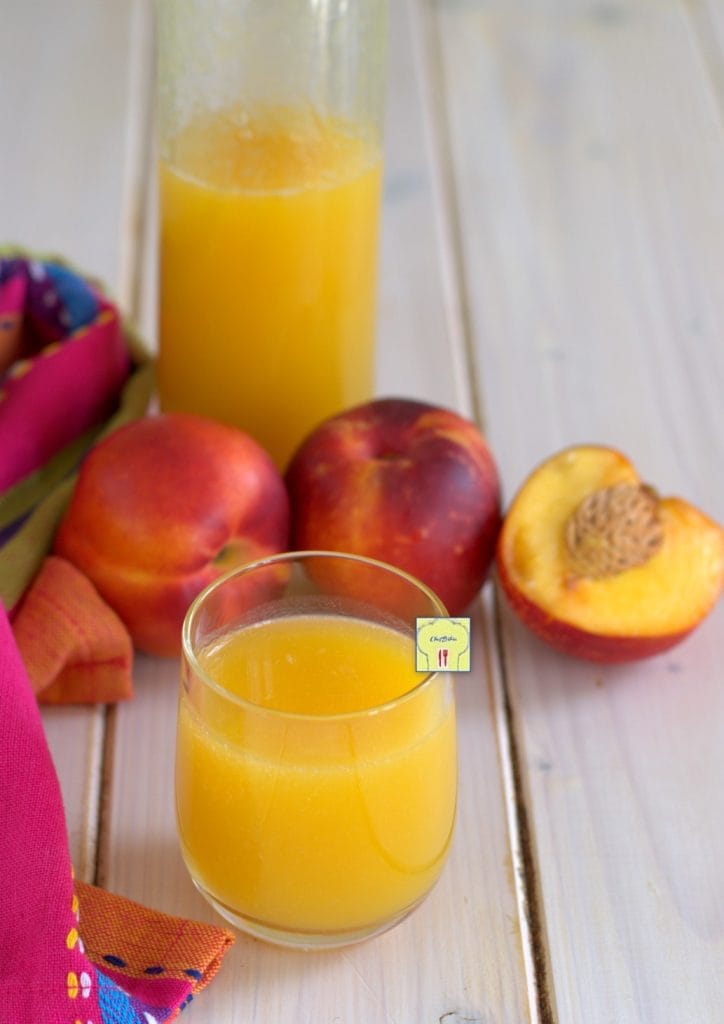 hausgemachter Pfirsichsaft gp