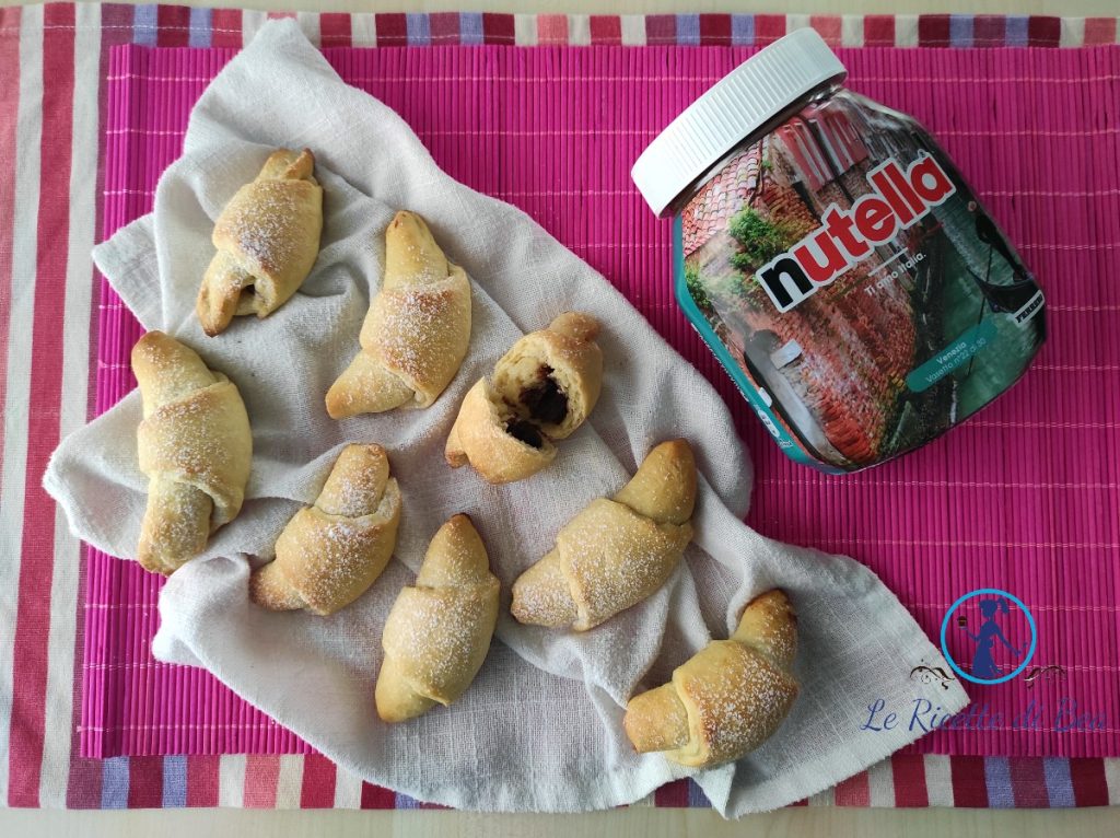 croissants ohne Hefe