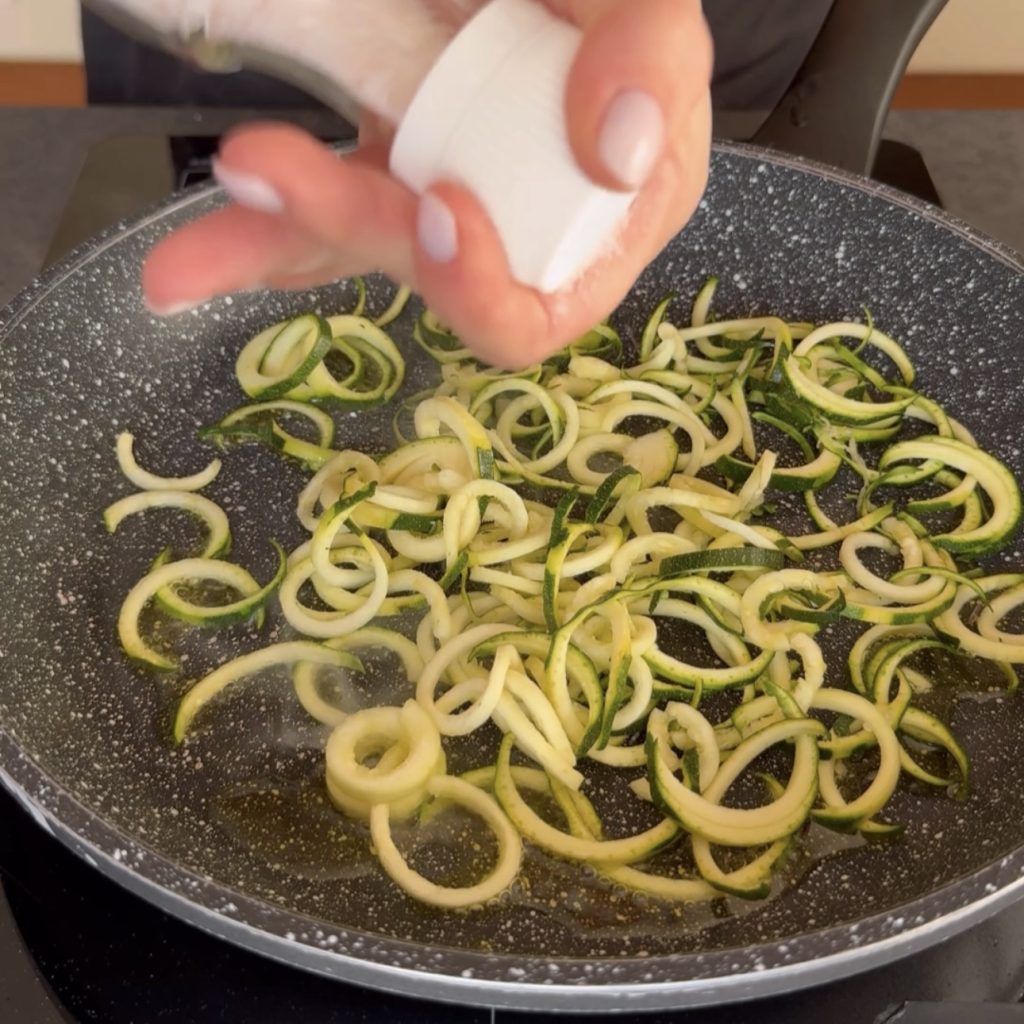 huhnfetzen mit zucchini